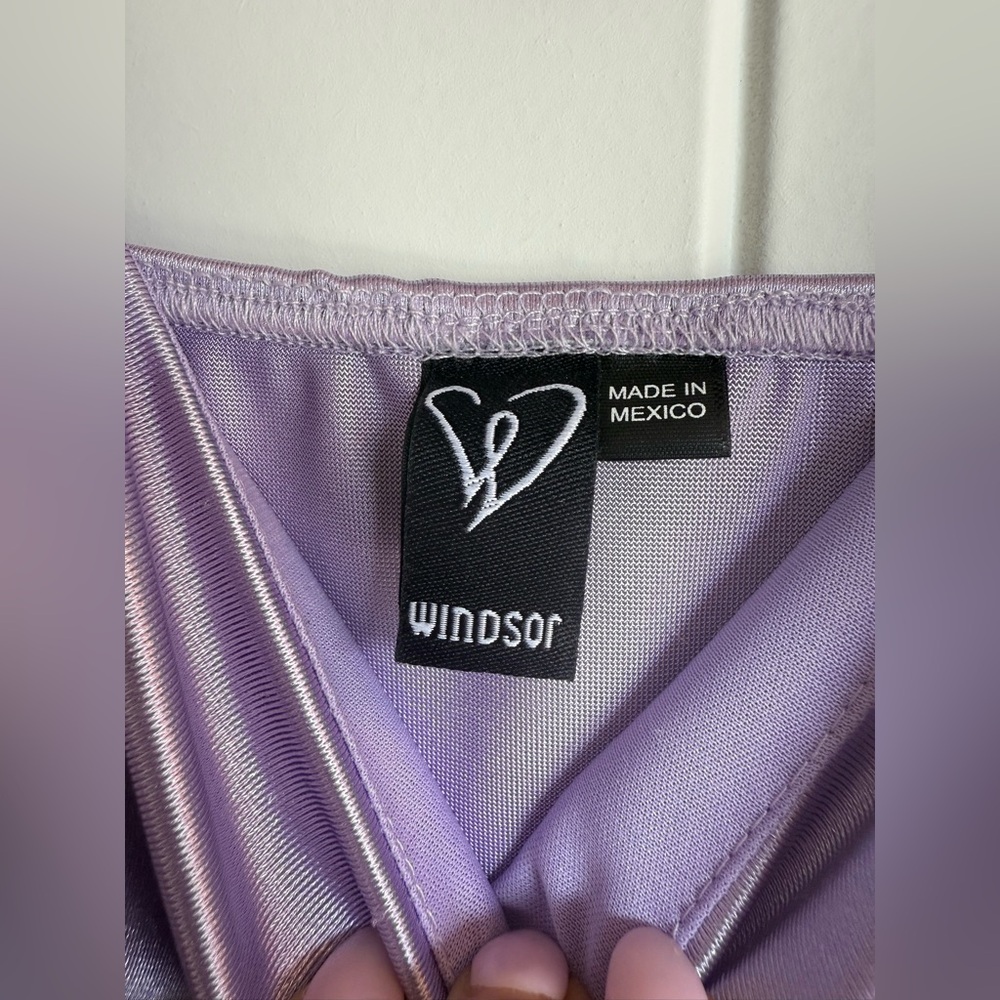 Windsor Lavender Mini Dress - Picture 2 of 4